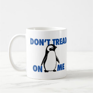 Taza De Café Gracioso meme político Penguin Tariff