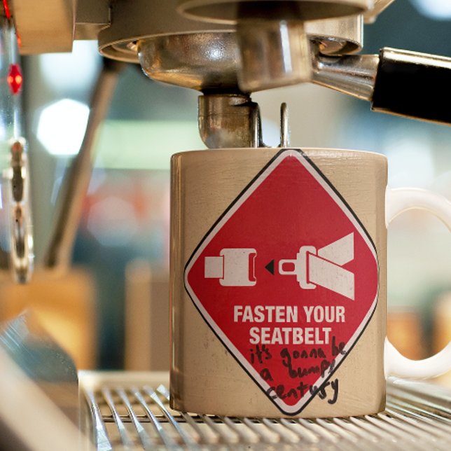 Taza De Café Gracioso Mug Abróchense Su Cinturón De Seo (Subido por el creador)