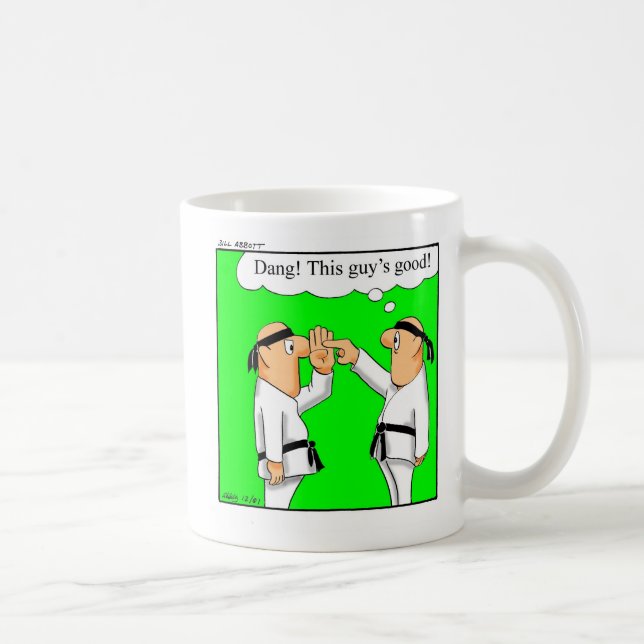 Taza De Café Gracioso Mug de Artes Marciales (Derecha)