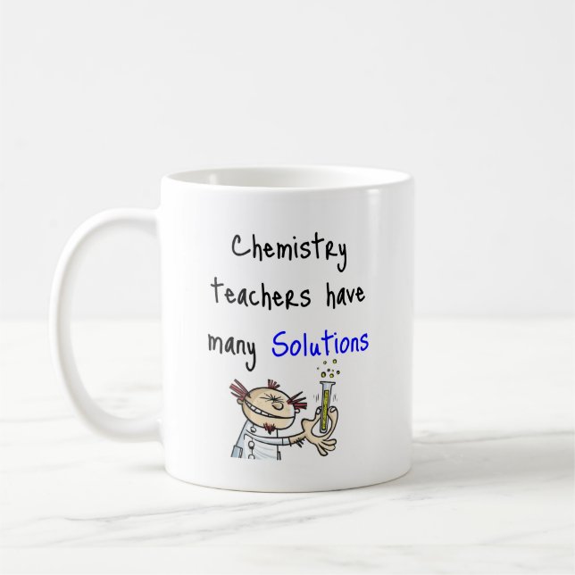 Taza De Café Gracioso Mug de Ciencia - El regalo perfecto para  (Izquierda)