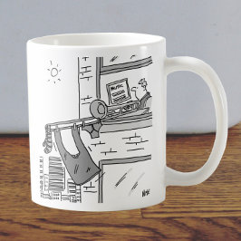 Taza De Café Gracioso músico trombónico