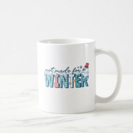 Taza De Café Gracioso No Hecho Para Invierno Cute Snowman Winte