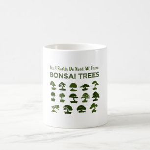 Taza De Café Gracioso obsequio de árbol Bonsai Penjing Zen