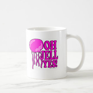 Taza De Café Gracioso Oh Jell Sí!