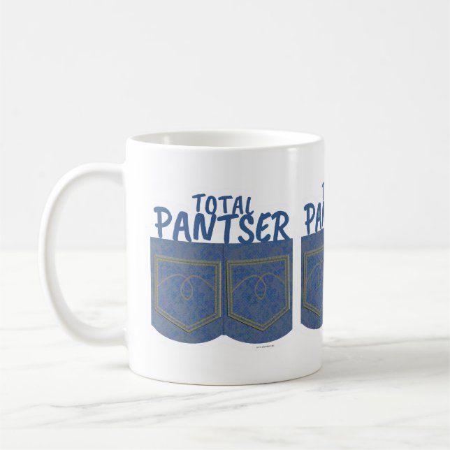 Taza De Café Gracioso Pantser My Writing Method Author Style (Izquierda)