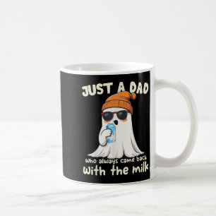 Taza De Café Gracioso papi boo disfraz de la familia Halloween