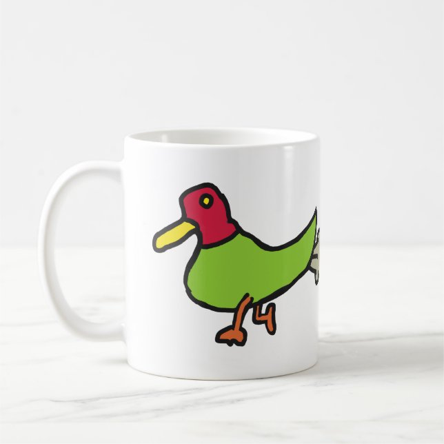 Taza De Café Gracioso pato (Izquierda)