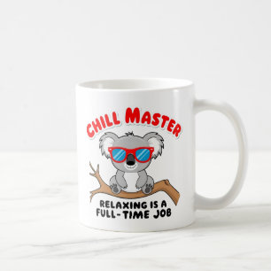 Taza De Café Gracioso perezoso koala