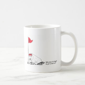 Taza De Café Gracioso perro de golf Mug