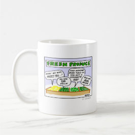 Taza De Café Gracioso Personalizado de productos frescos Vegeta