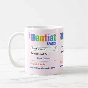 Taza De Café Gracioso Personalizado mejor regalo para dentistas