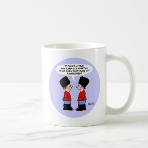 Taza De Café Gracioso Personalizado ruso de Historia para niño