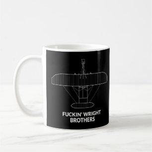 Taza De Café Gracioso plan de localización de aviones de volant