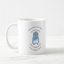 Gracioso poema Salty Couplet Mug "Accidente Orribl