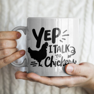 Taza De Café Gracioso pollo Mug