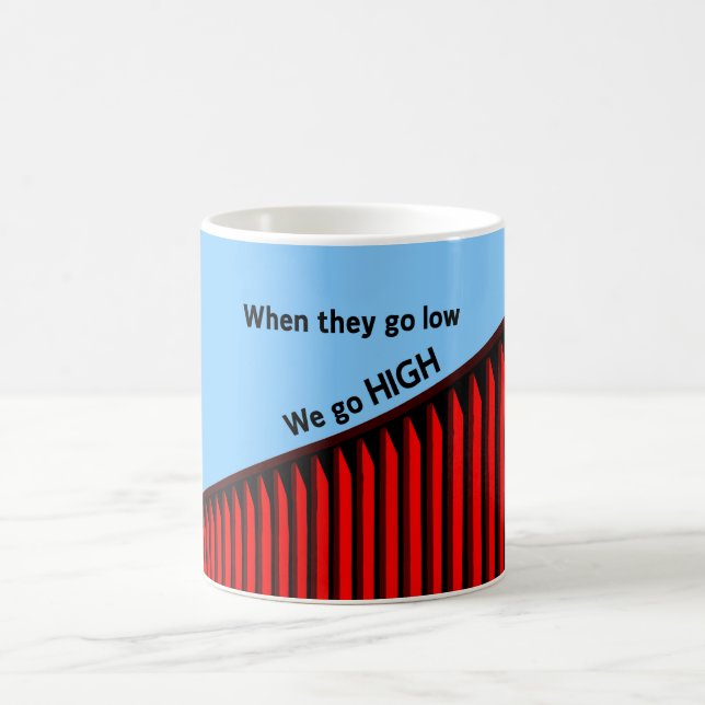 Taza De Café Gracioso Positivo Único (Centro)