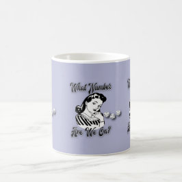 Taza De Café Gracioso Premio Bunco Azul ¿En Qué Número Estamos?
