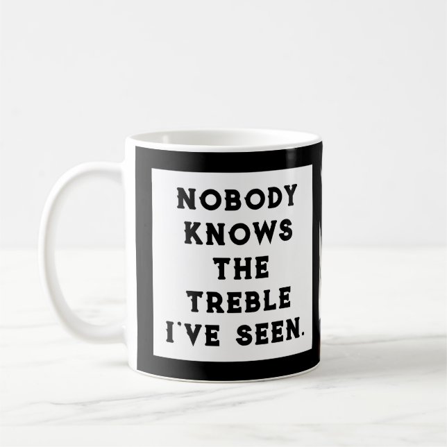 Taza De Café Gracioso profesor de piano (Izquierda)