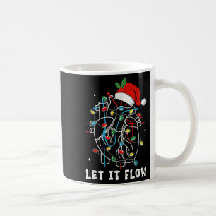 Taza De Café Gracioso Que fluya Anatomía Corazón Enfermera Card