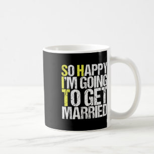 Taza De Café Gracioso regalo Boda Sarcástico Groom Bride
