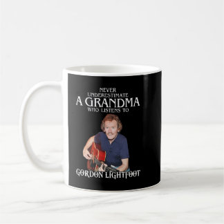 Taza De Café Gracioso regalo de abuela que escucha a Gordon Lig