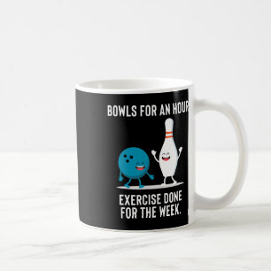 Taza De Café Gracioso Regalo De Boliche Para Hombres Mujeres O 