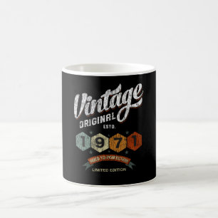 Taza De Café Gracioso regalo de cumpleaños 54 años de antigüeda