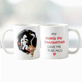 Taza De Café Gracioso regalo de cumpleaños del padre del Tigre