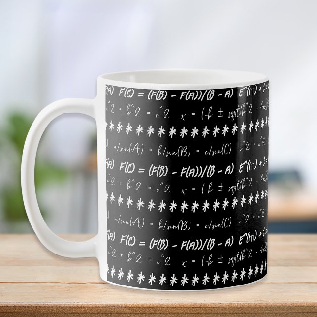 Taza De Café Gracioso regalo de formulato matemático para matem (Subido por el creador)
