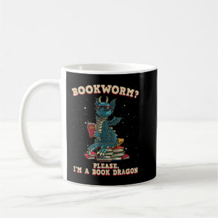 Taza De Café Gracioso regalo de gusano de biblioteca para hombr