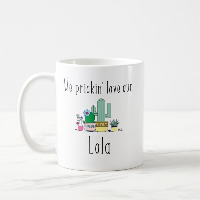 Taza De Café Gracioso regalo de Lola Abuela Filipina (Izquierda)