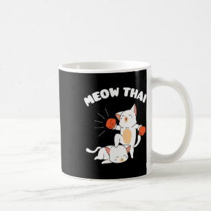 Taza De Café Gracioso regalo de luchador de boxeo tailandés mua