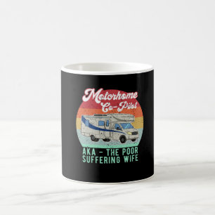 Taza De Café Gracioso regalo de piloto de RV para esposa
