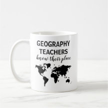 Gracioso regalo de profesor de geografía café Mug