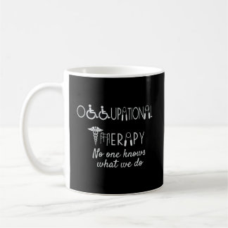 Taza De Café Gracioso regalo de terapia ocupacional para mujere