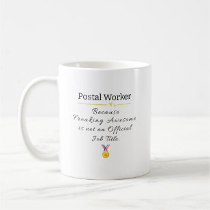 Taza De Café Gracioso regalo de trabajador postal