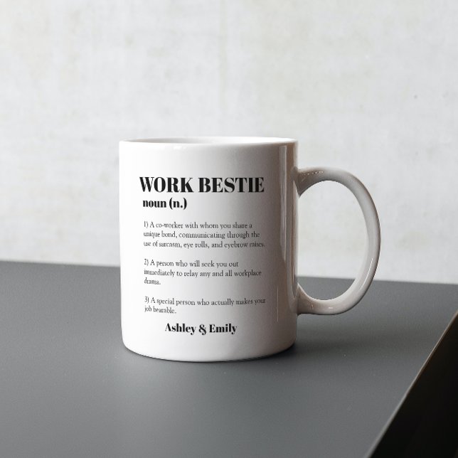 Taza De Café Gracioso regalo de trabajo conjunto (Subido por el creador)