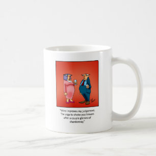 Taza De Café ¡Gracioso regalo de vino!