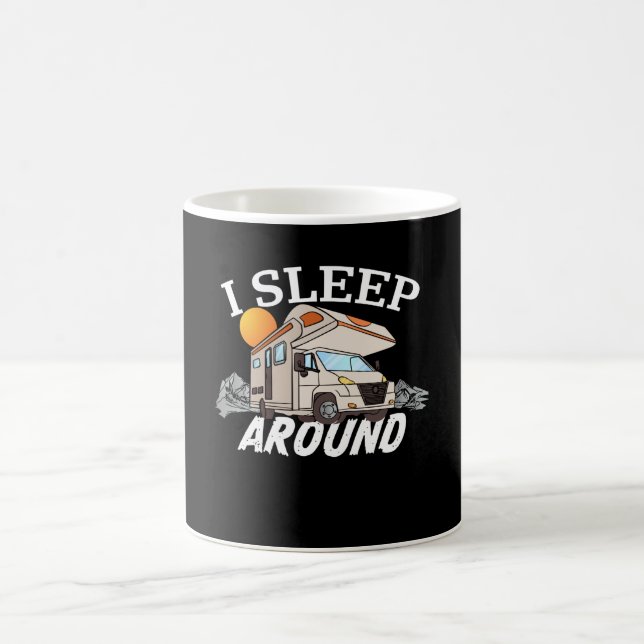 Taza De Café Gracioso regalo del propietario de la camioneta RV (Centro)