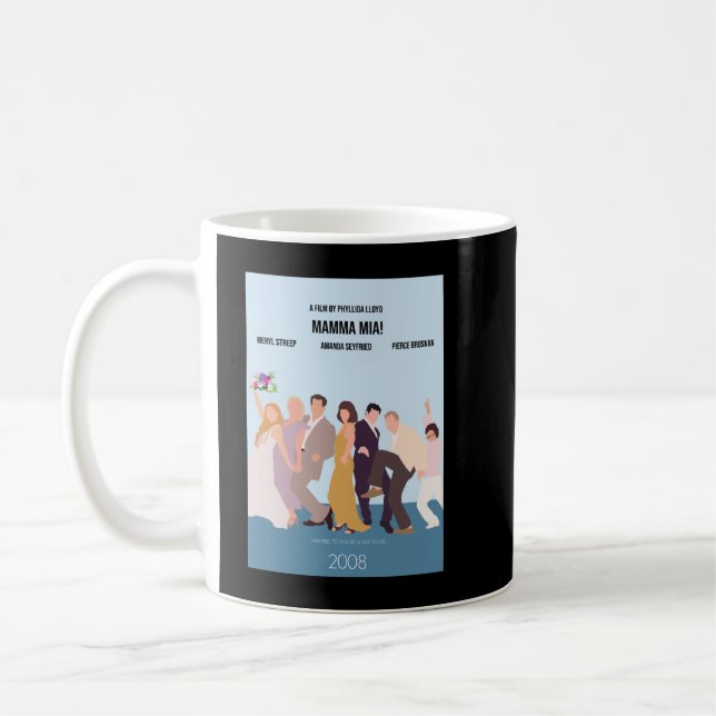 Taza De Café Gracioso regalo Donna Art Summers Classic Fan (Izquierda)