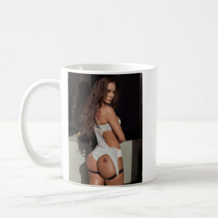 Taza De Café Gracioso regalo Lana Rhoades Amor Cuto Hombres