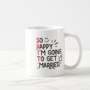 Taza De Café Gracioso regalo matrimonial Boda graciosa Groom Br