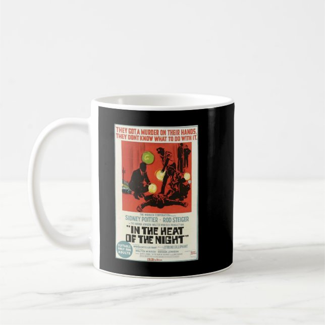 Taza De Café Gracioso Regalo Para Calor Viejo Cine Calor Retro  (Izquierda)