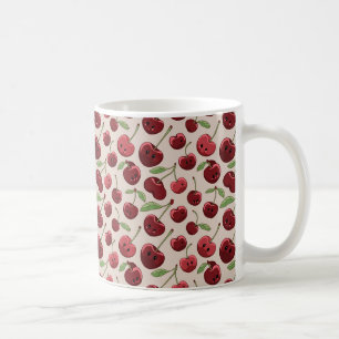 Taza De Café Gracioso regalo para los amantes de las cerezas