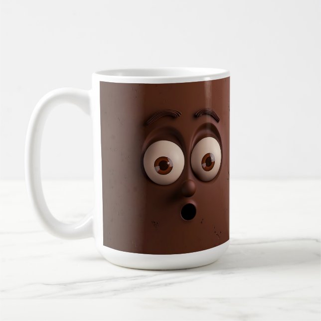 Taza De Café Gracioso regalo para los chocoholics Funny Mug (Izquierda)