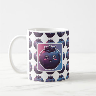 Taza De Café Gracioso regalo para los fanáticos del arándano az