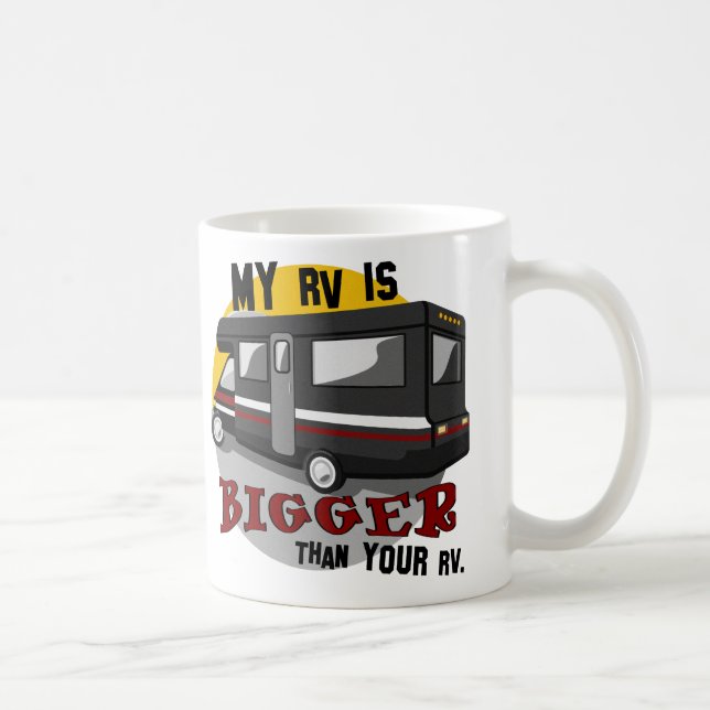 Taza De Café Gracioso RV Camping Coffee Mug (Derecha)