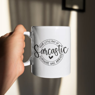 Taza De Café Gracioso Sarcástico