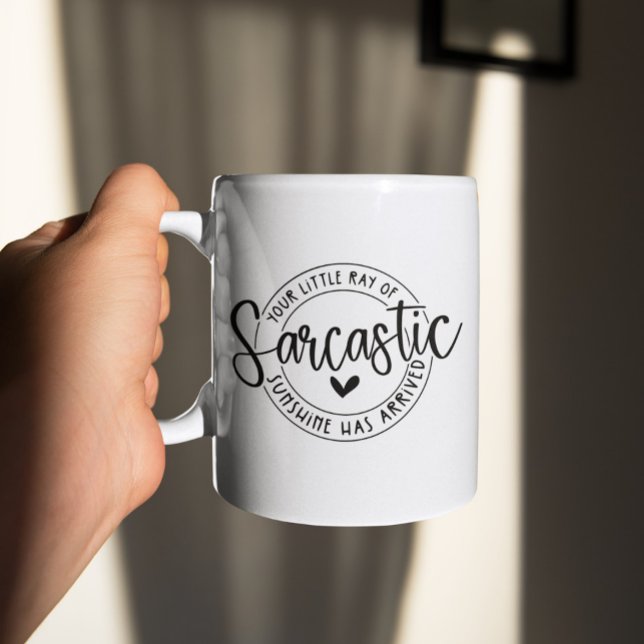 Taza De Café Gracioso Sarcástico (Subido por el creador)