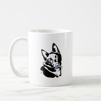 Taza De Café Gracioso Schipperke Blanco Negro Mug